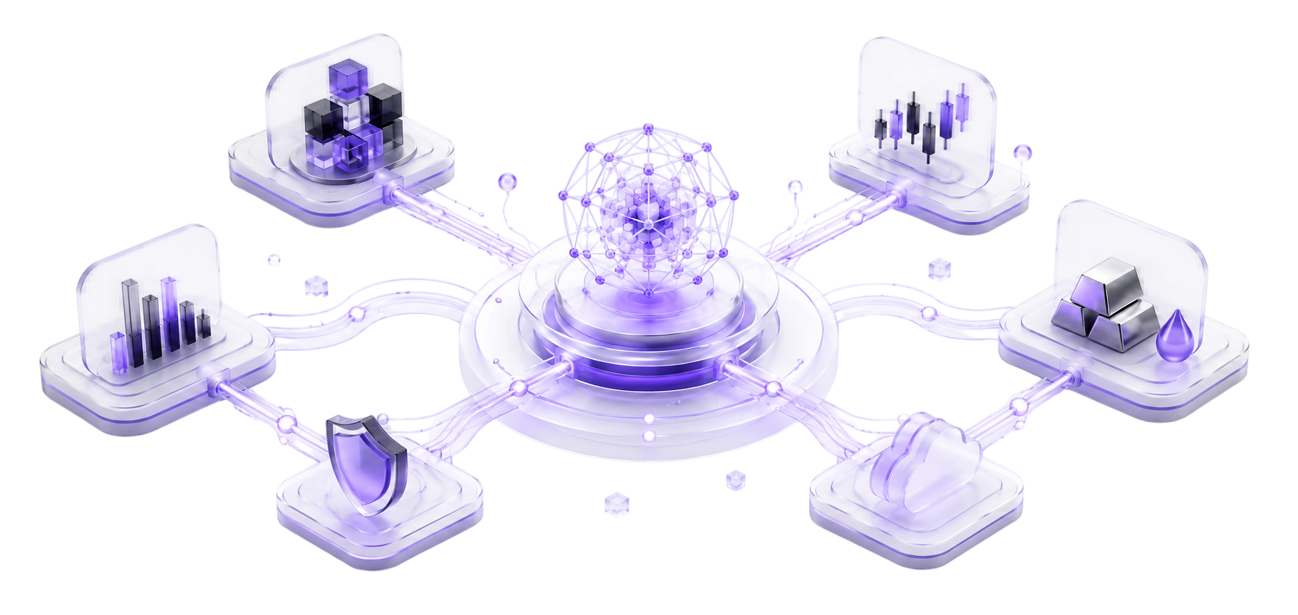Global cryptocurrency trading platform infrastructure